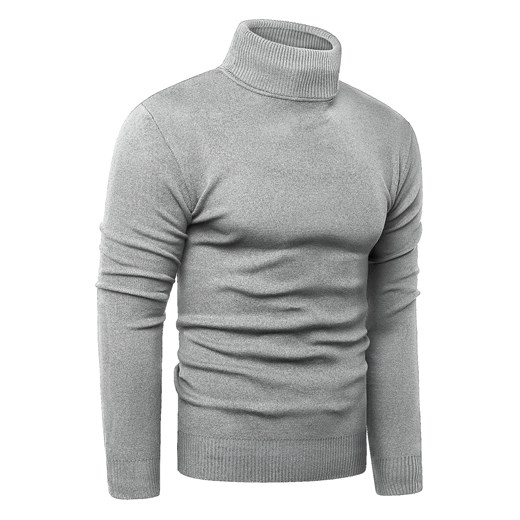 Sweter/golf 2400 -szara ze sklepu Risardi w kategorii Swetry męskie - zdjęcie 144469099