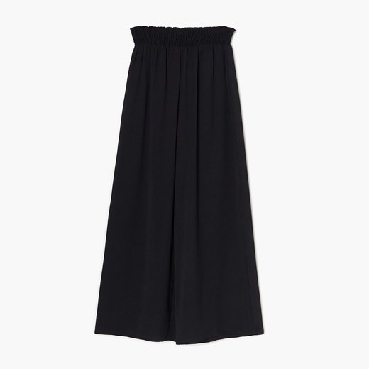 Cropp - Czarne kuloty - Czarny Cropp 36 Cropp okazyjna cena