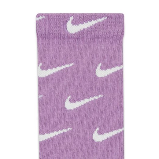 Klasyczne skarpety dziecięce Nike Everyday Plus Cushioned (6 par) - Nike S Nike poland