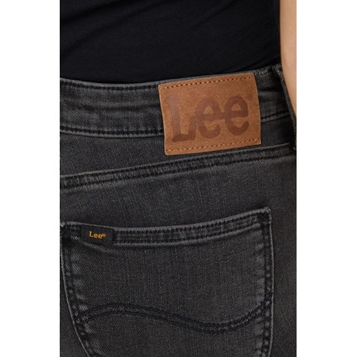 Lee jeansy Scarlett Black Mid Stone damskie medium waist Lee 29/33 ANSWEAR.com