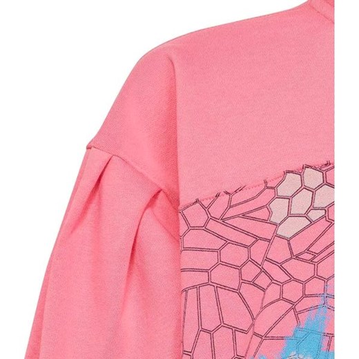 Bluza juniorska Power Fleece Loose Half-Zip Adidas 128cm okazyjna cena SPORT-SHOP.pl