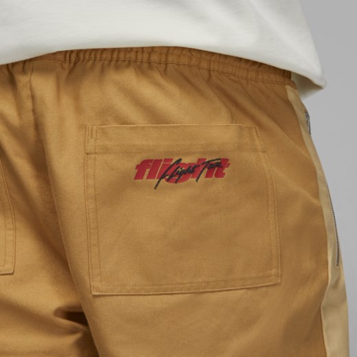 Męskie spodnie do rozgrzewki Jordan Flight Heritage - Brązowy Jordan S Nike poland