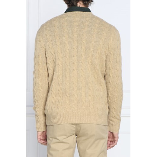 POLO RALPH LAUREN Wełniany sweter | Slim Fit | z dodatkiem kaszmiru Polo Ralph Lauren XL Gomez Fashion Store promocja