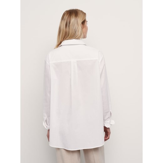Koszula "Fasona" w kolorze białym Opus 40 wyprzedaż Limango Polska