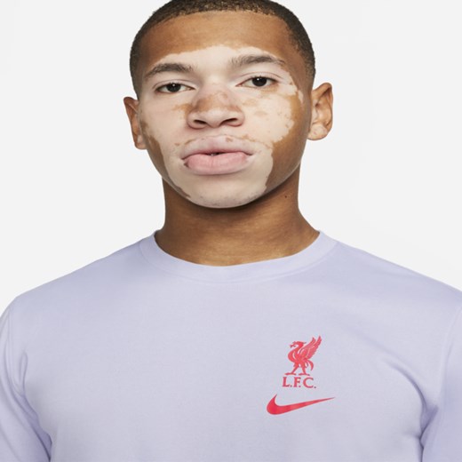 Męski T-shirt piłkarski Nike Dri-FIT Liverpool F.C. Legend Voice (wersja Nike 2XL Nike poland