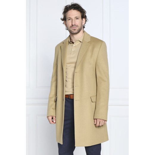 HUGO Wełniany płaszcz Migor2241 | z dodatkiem kaszmiru 46 Gomez Fashion Store