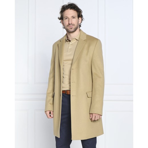 HUGO Wełniany płaszcz Migor2241 | z dodatkiem kaszmiru 52 Gomez Fashion Store