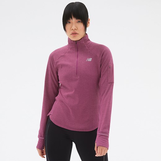 Bluza damska New Balance z tkaniny w sportowym stylu 