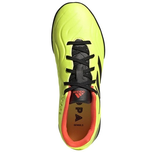 Buty piłkarskie adidas Copa Sense.3 Tf Jr GZ1378 żółte żółcie 38 ButyModne.pl