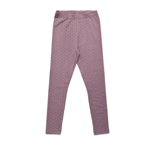 Spodnie Dziewczęce 4M2722 5-10-15 fioletowy bawełniane