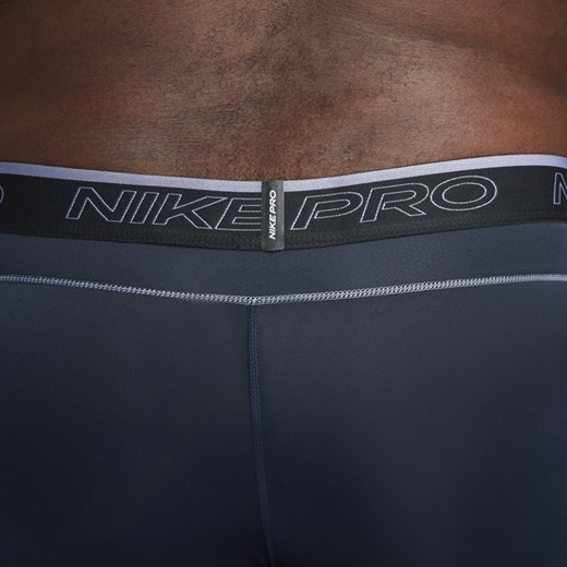 Legginsy męskie Nike Pro Dri-FIT - Niebieski Nike 2XL Nike poland