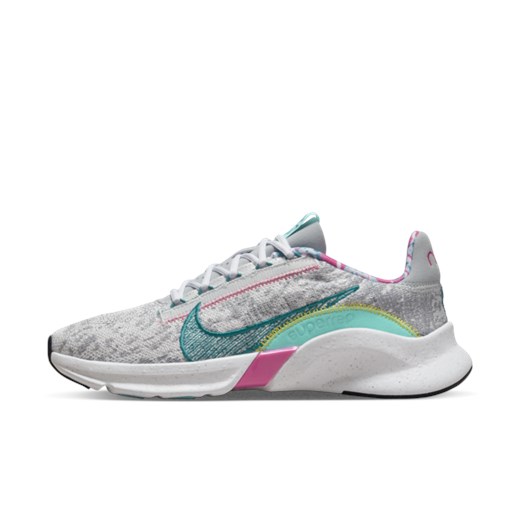 Damskie buty treningowe Nike SuperRep Go 3 Flyknit Next Nature - Szary Nike 39 Nike poland