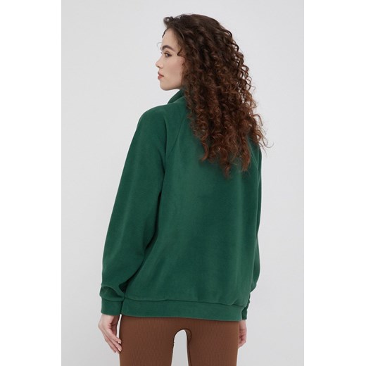 GAP bluza damska kolor zielony gładka Gap XS okazja ANSWEAR.com