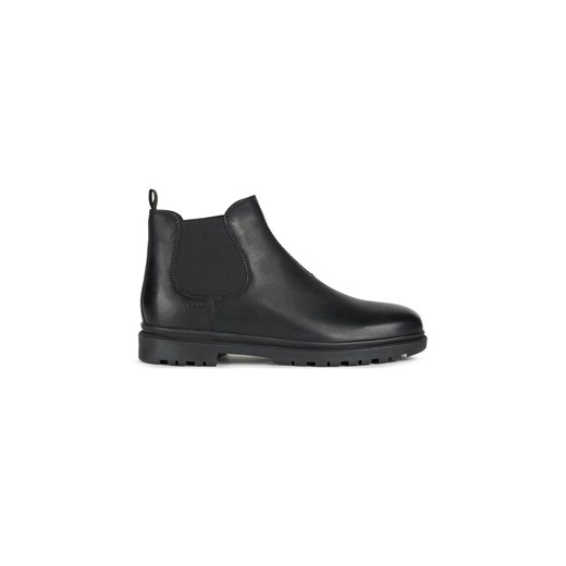 Geox Buty skórzane U ANDALO męskie kolor czarny U16DDA 00045 C6009 ze sklepu ANSWEAR.com w kategorii Buty zimowe męskie - zdjęcie 144736759