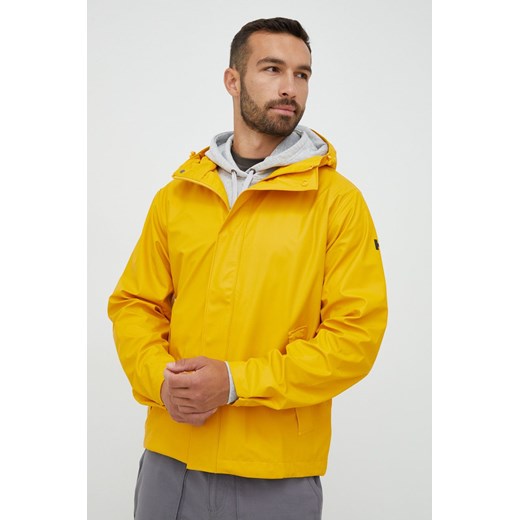 Helly Hansen kurtka przeciwdeszczowa męska kolor żółty przejściowa Helly Hansen XL ANSWEAR.com