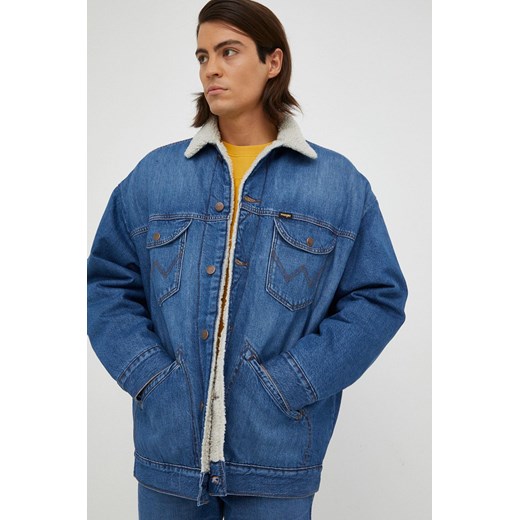 Wrangler kurtka jeansowa męska przejściowa Wrangler L ANSWEAR.com