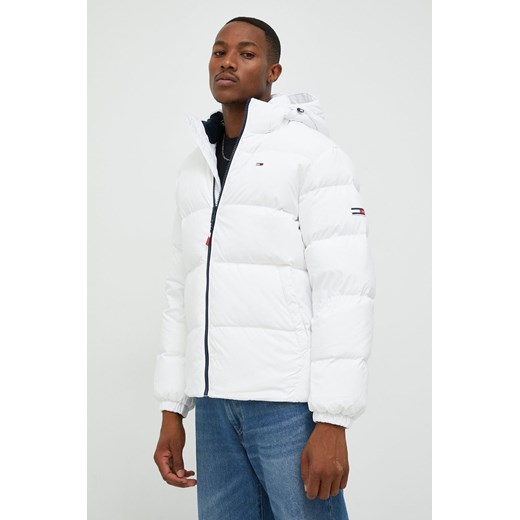 Tommy Jeans kurtka puchowa męska kolor biały zimowa Tommy Jeans L ANSWEAR.com