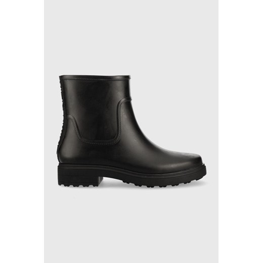 Calvin Klein kalosze Rain Boot damskie kolor czarny ze sklepu ANSWEAR.com w kategorii Kalosze damskie - zdjęcie 144753746