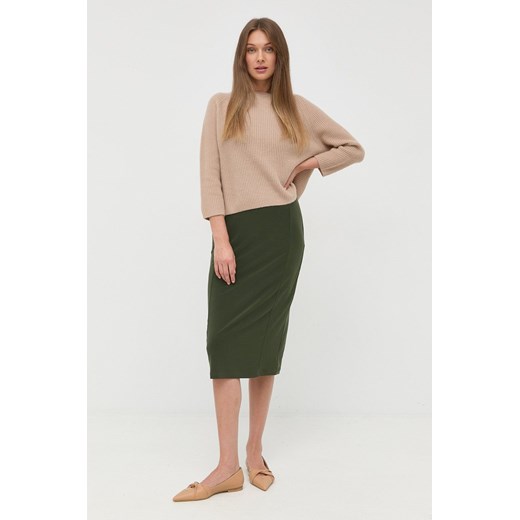 Weekend Max Mara sweter kaszmirowy damski kolor beżowy XS ANSWEAR.com