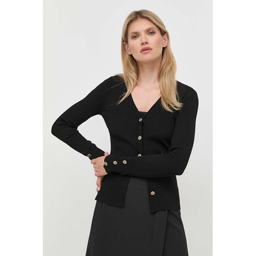 MICHAEL Michael Kors kardigan MU260D833D damski kolor czarny lekki Michael Michael Kors S ANSWEAR.com