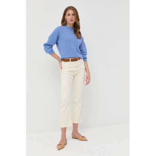 Marella sweter wełniany damski ciepły Marella M ANSWEAR.com