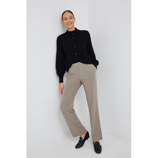 Sisley kardigan z domieszką kaszmiru damski kolor czarny Sisley S ANSWEAR.com