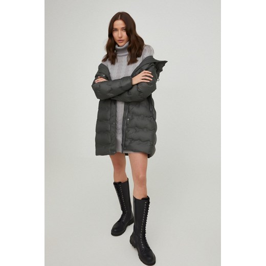 Answear Lab kurtka damska kolor zielony zimowa Answear Lab M ANSWEAR.com