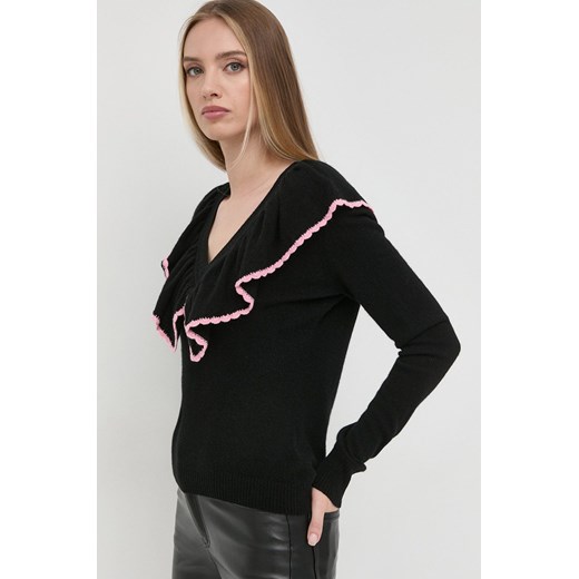 Custommade sweter kaszmirowy damski kolor czarny lekki Custommade 40 ANSWEAR.com