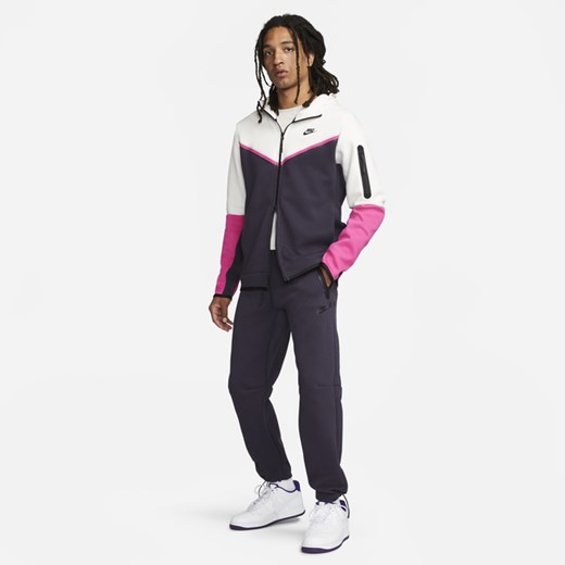 Spodnie męskie Nike Sportswear Tech Fleece - Fiolet Nike L Nike poland