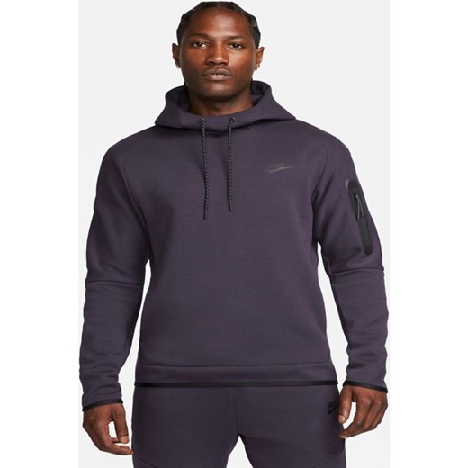 Męska bluza z kapturem Nike Sportswear Tech Fleece - Fiolet Nike L Nike poland