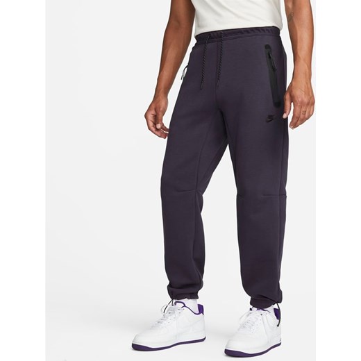 Spodnie męskie Nike Sportswear Tech Fleece - Fiolet Nike M Nike poland