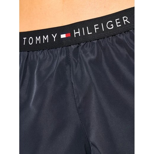 TOMMY HILFIGER SZORTY LIGHTWEIGHT RUNNER  GRANATOWE Tommy Hilfiger XS promocyjna cena Milgros.pl