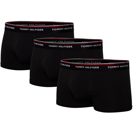 Bokserki Underwear Tommy Hilfiger  3P LR Trunk 3-Pack  CZARNE Tommy Hilfiger M okazyjna cena Milgros.pl