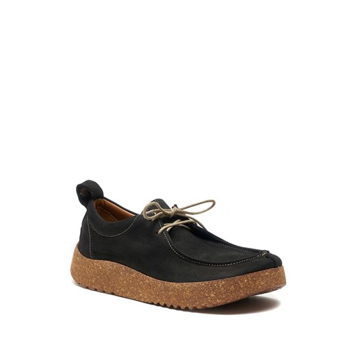 Skórzane półbuty w kolorze czarnym Comfortfusse 40 wyprzedaż Limango Polska