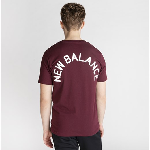 Koszulka NEW BALANCE CLASSIC ARCH (MT11985BG) BORDO New Balance L okazja Street Colors