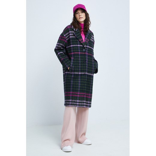 Płaszcz damski wzorzysty multicolor Medicine S wearmedicine