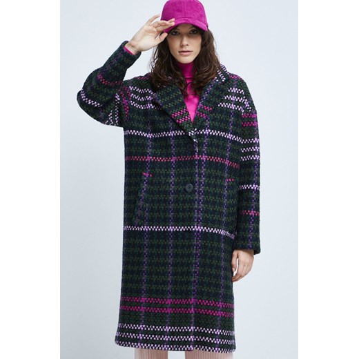 Płaszcz damski wzorzysty multicolor Medicine S wearmedicine