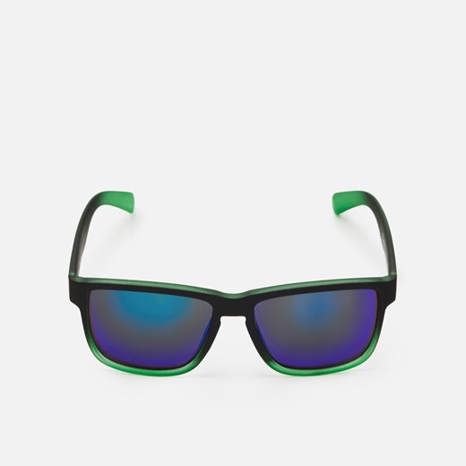 Cropp - Okulary przeciwsłoneczne - Zielony Cropp Uniwersalny okazja Cropp
