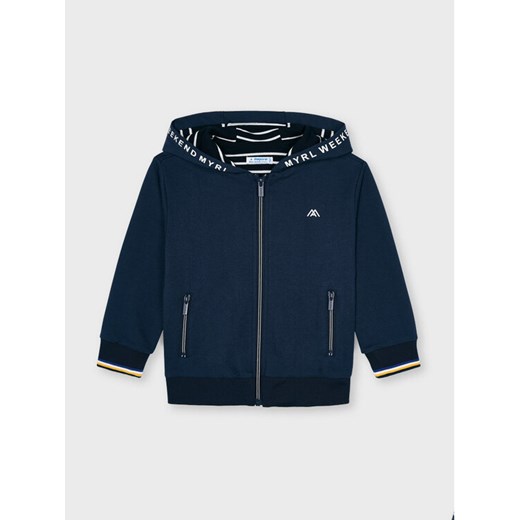 Mayoral Bluza 3412 Granatowy Regular Fit Mayoral 9Y wyprzedaż MODIVO