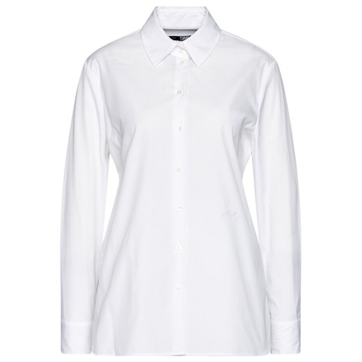 KARL LAGERFELD Koszula Embellished 206W1604 Biały Regular Fit Karl Lagerfeld 40 MODIVO wyprzedaż