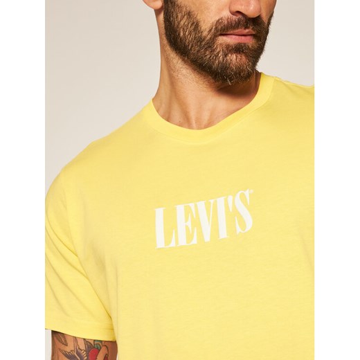 Levi's® T-Shirt 16143-0057 Żółty Relaxed Fit L okazja MODIVO