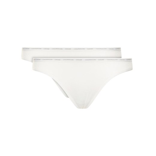 Calvin Klein Underwear Komplet 2 par fig klasycznych 000QD3789E Biały Calvin Klein Underwear L okazja MODIVO