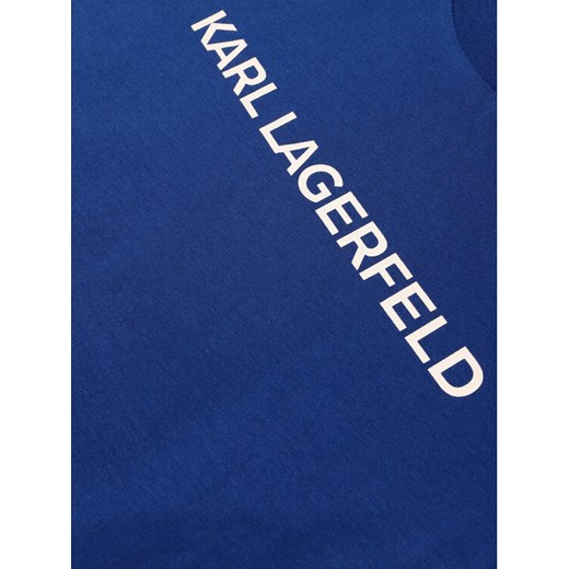 KARL LAGERFELD T-Shirt Z25219 M Granatowy Regular Fit Karl Lagerfeld 10A okazja MODIVO