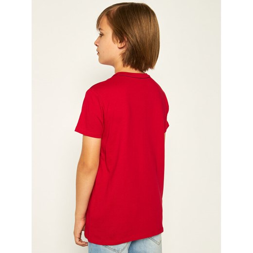 Guess T-Shirt L73I55 K5M20 Czerwony Regular Fit Guess 10Y promocyjna cena MODIVO