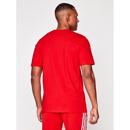 adidas T-Shirt adicolor Classics Trefoil GN3468 Czerwony Regular Fit S okazja MODIVO