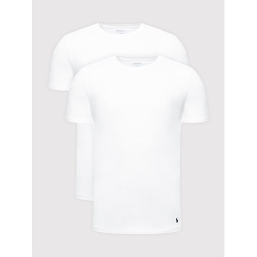 Polo Ralph Lauren Komplet 2 t-shirtów 714513432 Biały Slim Fit Polo Ralph Lauren M promocja MODIVO