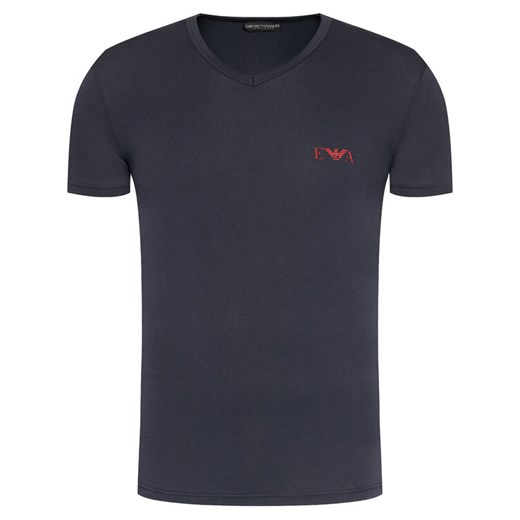 Emporio Armani Underwear T-Shirt 110810 0A715 00135 Granatowy Slim Fit M promocyjna cena MODIVO