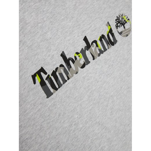 Timberland T-Shirt T45818 Szary Regular Fit Timberland 16Y MODIVO okazja