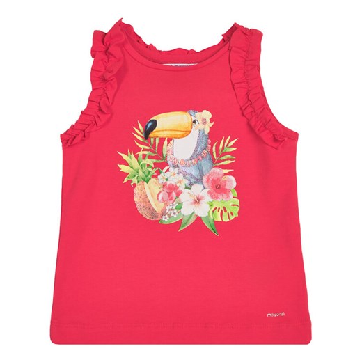 Mayoral Bluzka 3025 Czerwony Regular Fit Mayoral 7 promocyjna cena MODIVO