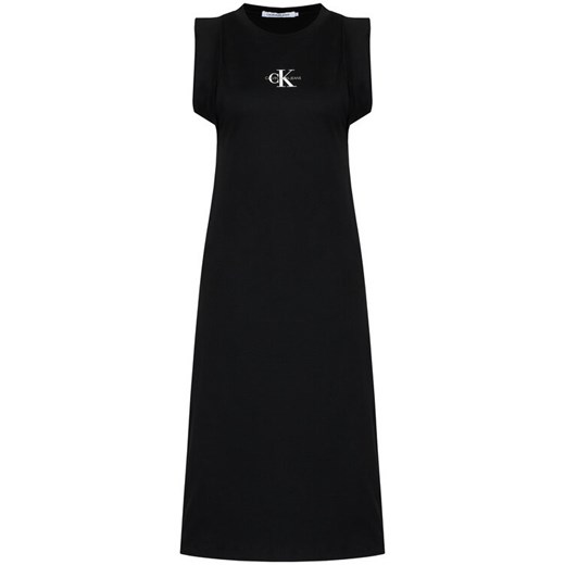 Calvin Klein Jeans Sukienka codzienna J20J216271 Czarny Regular Fit M promocja MODIVO